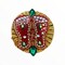 Acrylic Lakshmi Charan Paduka Feet Laxmi Padhuka Good Luck Footsteps Shubh Labh Rangoli Sticker for Door Entrance Home Temple Diwali Decoration Indian Traditional Vara Lakshmi Pagla